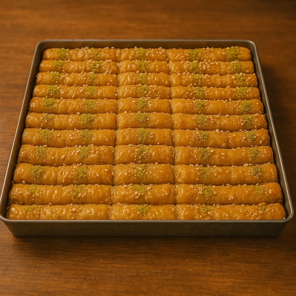 Rolled Baklava