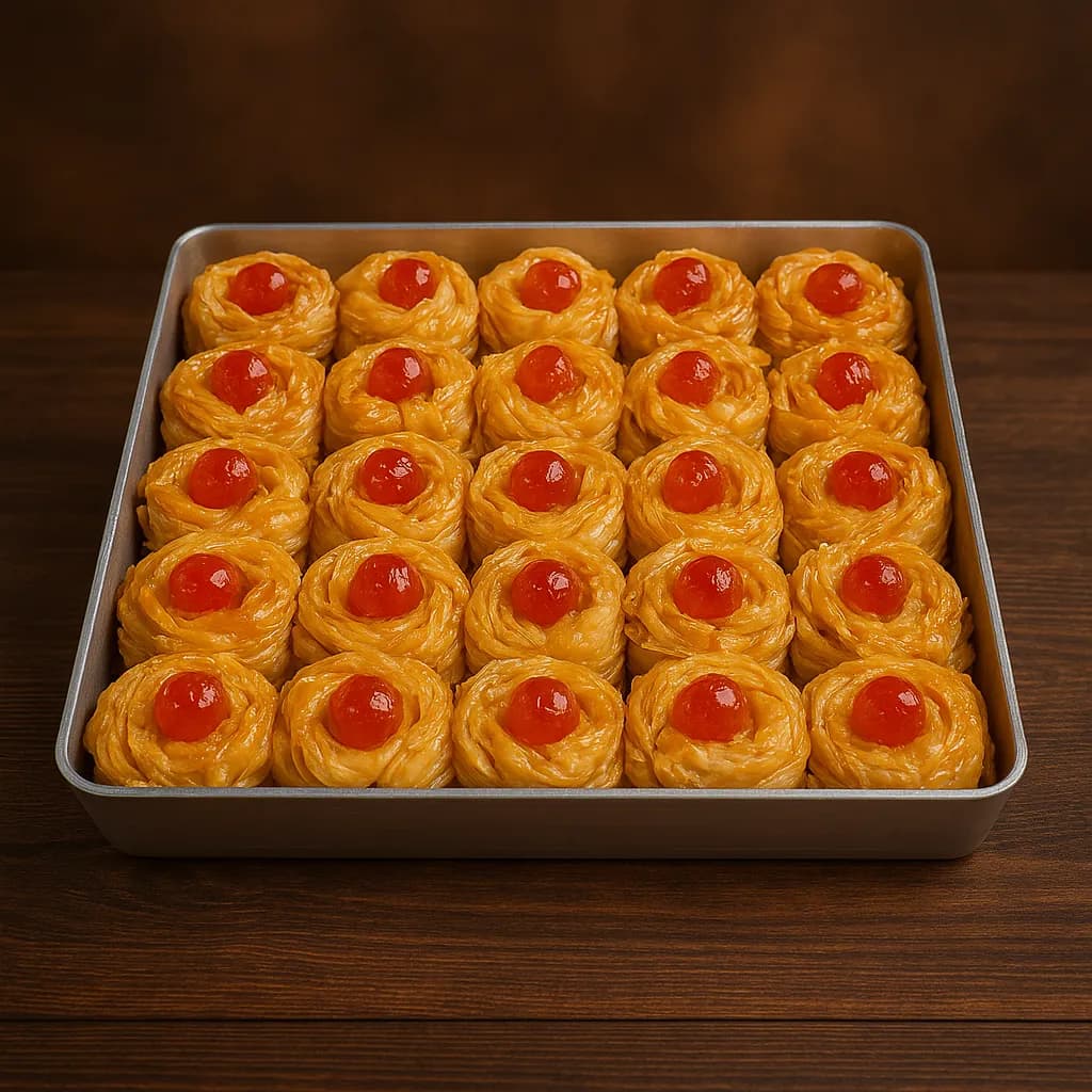 Rose-shaped Baklava